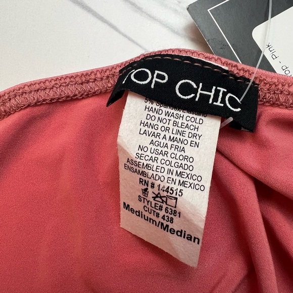 Top Chic Pink Slinky Top - Picture 5 of 6